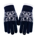 Unisex Jacquard Fashion Winter Magic Gloves Ciclo de esquí Guantes de invierno